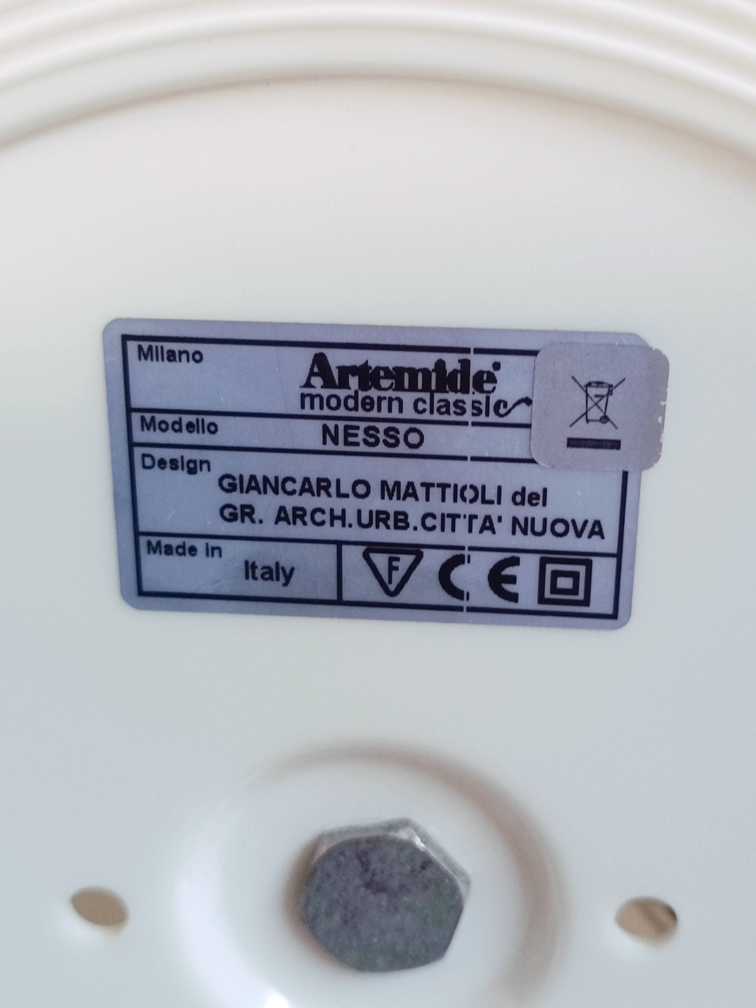 Nesso lamp by Giancarlo Mattioli for Artemide 1967