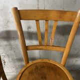 Pair of 1950s bistro chairs