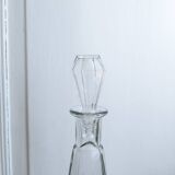 Grande carafe en verre transparent