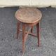 Tabouret haut en chêne massif, 1950