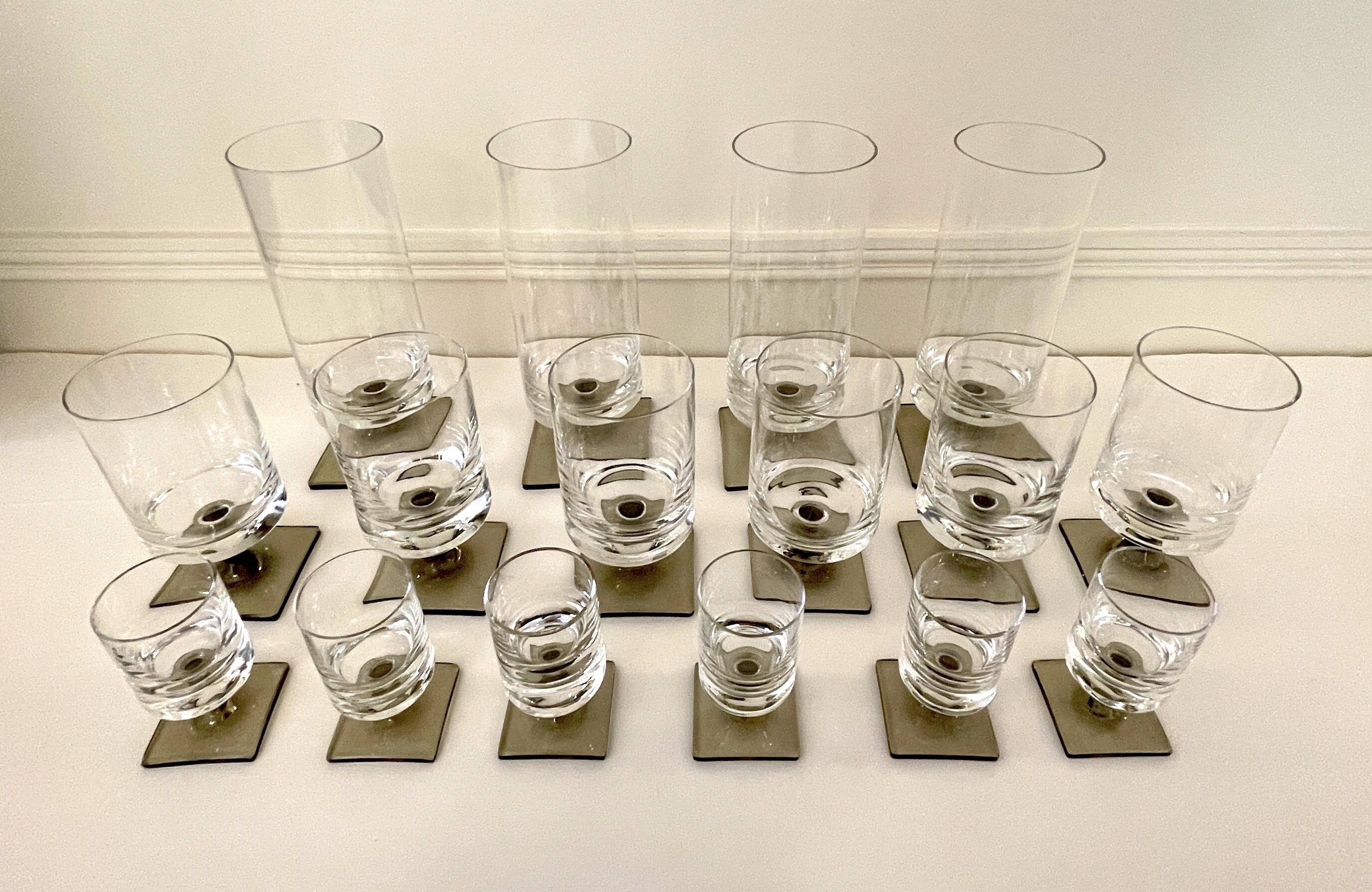16 Rosenthal glasses - G. Jensen