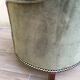 Fauteuil crapaud velours