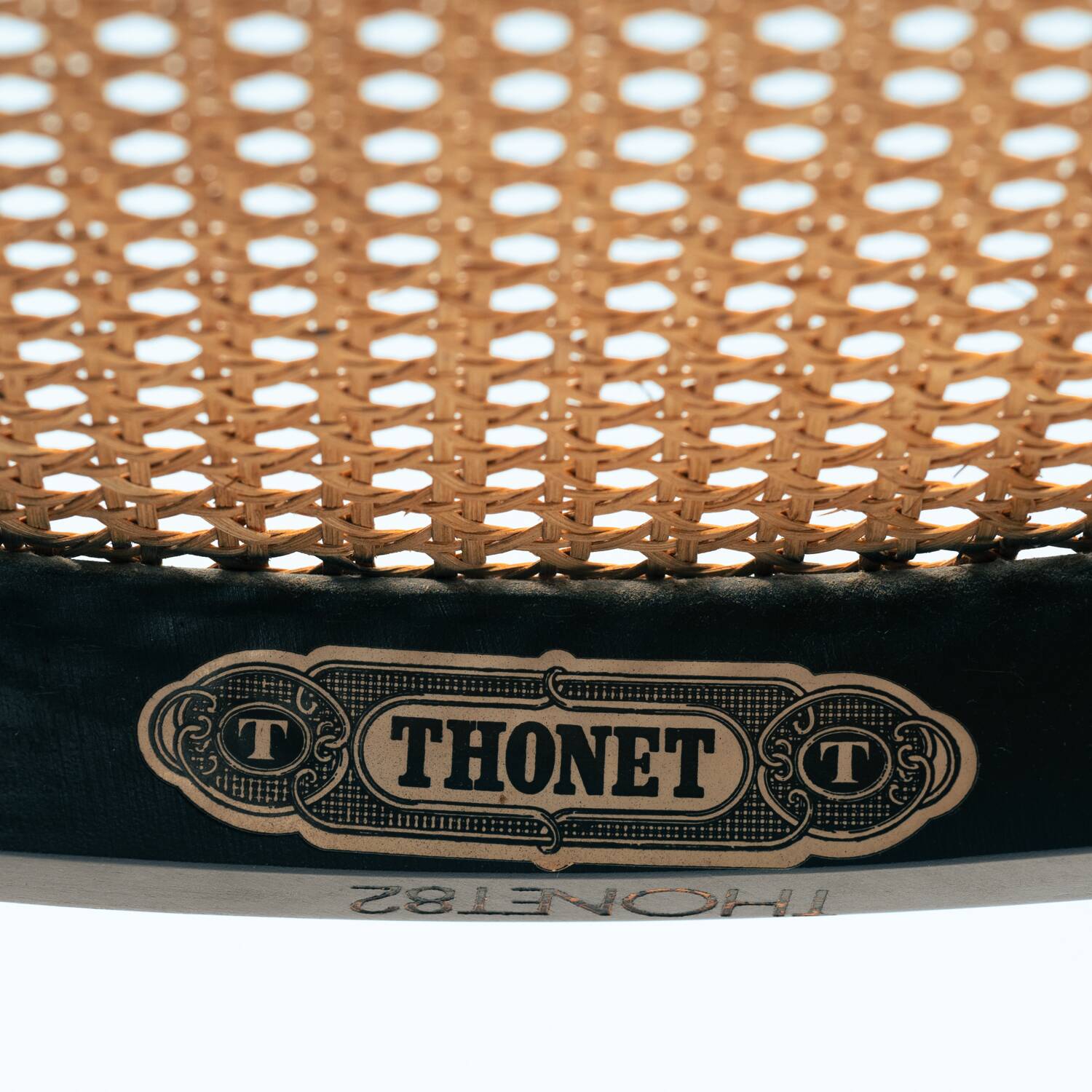 Thonet bentwood webbing chairs 214f 210r chairs, set of 2