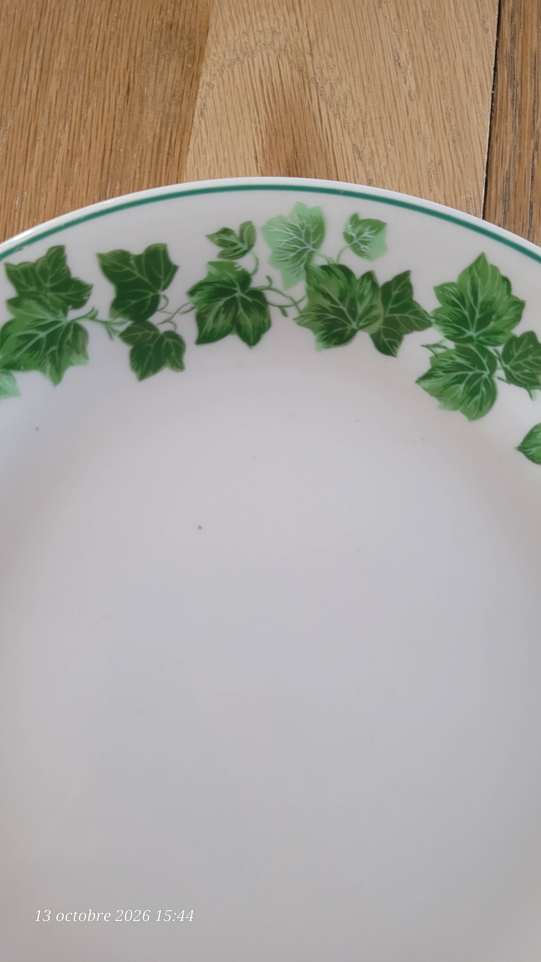 5 dessert plates and their matching bowl (Luciano)