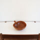 Large flat wooden vintage Apple shaped