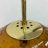 Limburg Glashutte glass hanging lamp , 1970