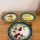 7 barbotine plates Luneville Badonviller KG