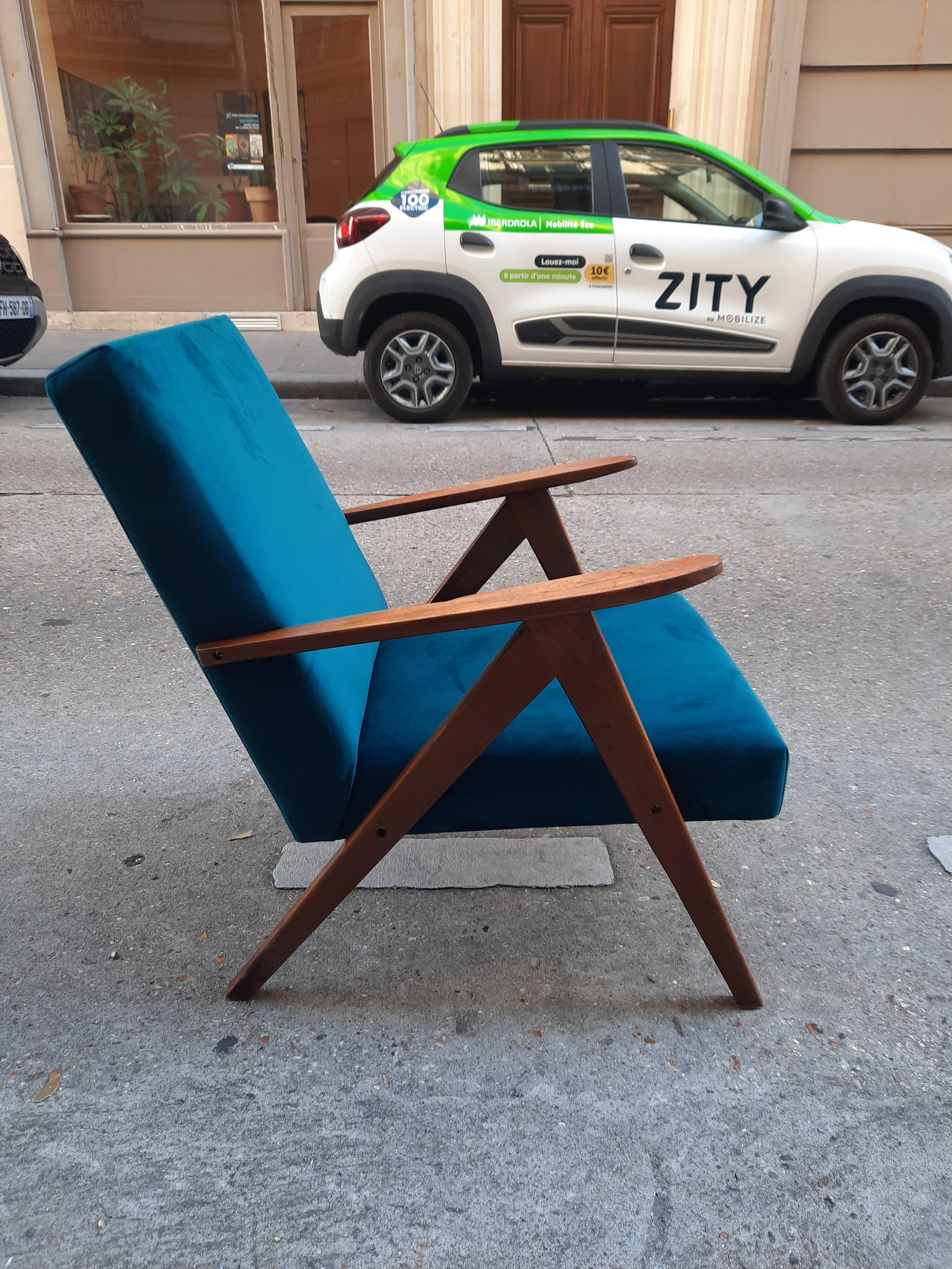 Vintage Scandinavian armchair