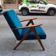 Vintage Scandinavian armchair