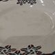 6 earthenware dessert plates OKAN model by Longchamp TERRE DE FER