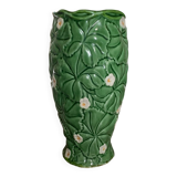 Vintage vase in flower slip