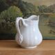 Ironstone pitcher, "China" pattern, Sarreguemines, 19th century