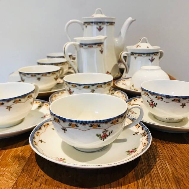 Coffee service - Limoges France Théodore Haviland