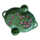 Strawberry slipware dish