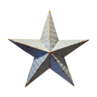 Blue amish star 30cm