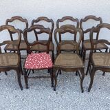 8 chairs louis philippe