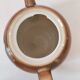 Small graphic selfish teapot in gradient brown – 70s