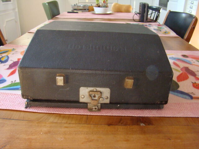 Typewriter old portable Mercedes