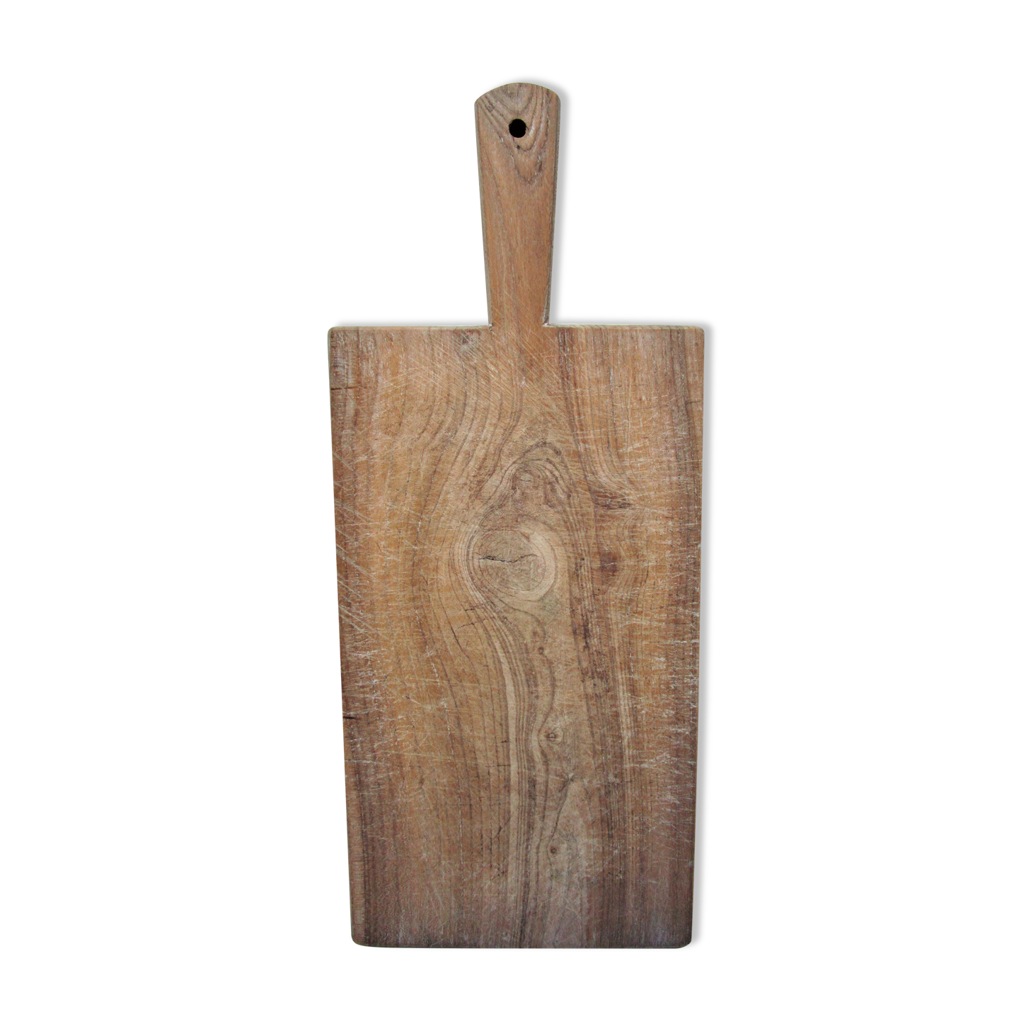 Cutting board solid wood patinated vintage