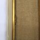 1950s frame in wood, plaster and fabric