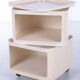 Kartell 2 cube tables Anna Castelli from Italy