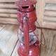 Red metal storm lamp patinated retro Metaloglobe vintage oil dp0321111