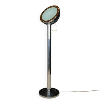 Metal floor lamp with magnet by Goffredo Reggiani, Italy, 1960s.