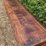 Antique 18th century solid oak Jacobean style sideboard