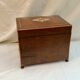 Old liquor cellar box with empty servant removable tray XlXeme H-27cm-L-32.5 cm-Pr-24cm-