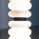 Mid-century space age glass floor lamp by Carlo Nason for JBS, 1960s.