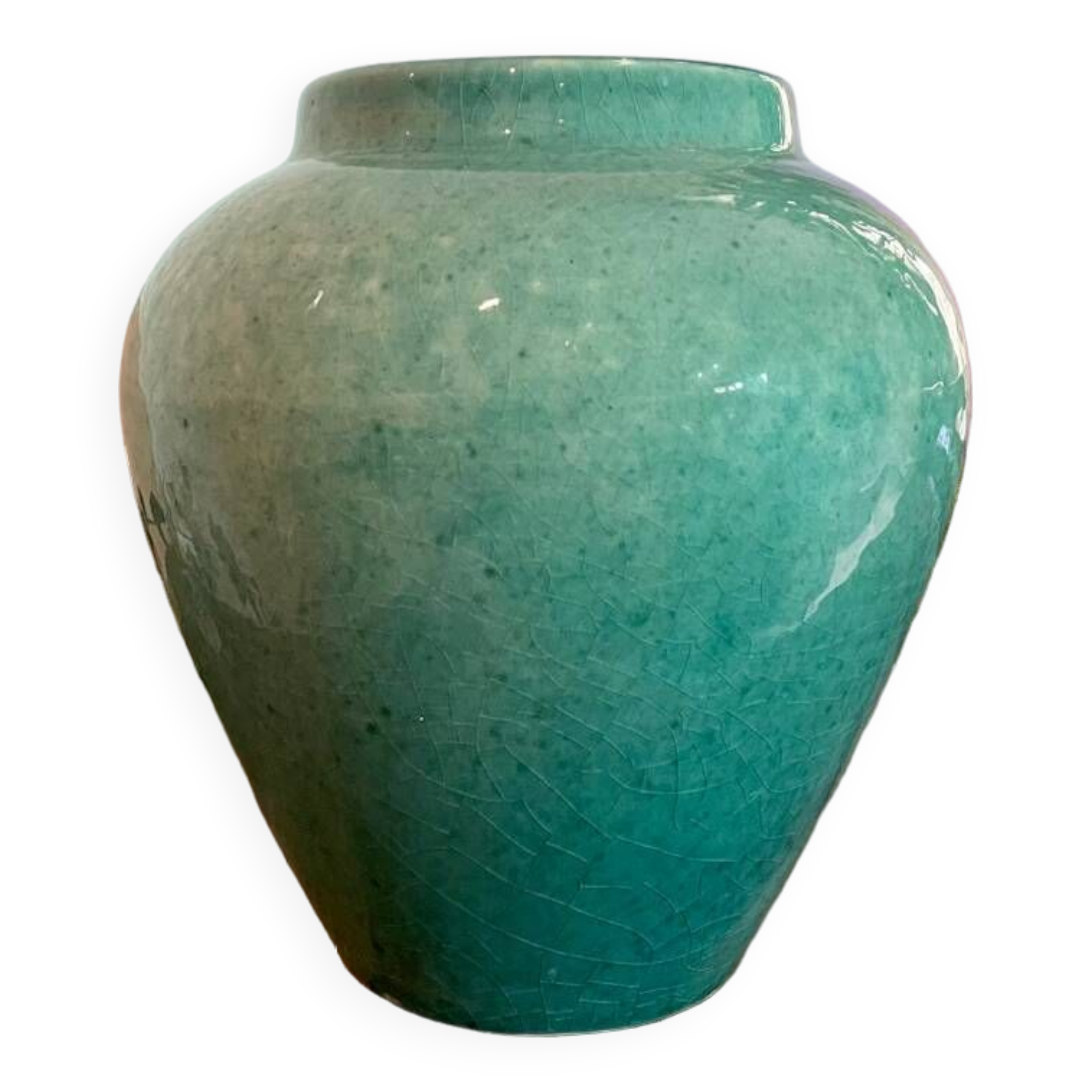 Vase céramique émaillée
