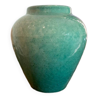 Glazed ceramic vase