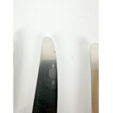 12 table knives in silver metal and steel SFAM