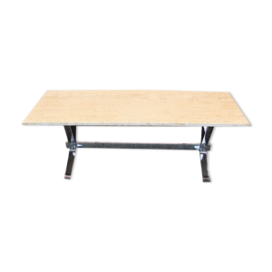 Table basse en travertin , années