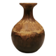 Ceramic vase in earthy/brownish/beige colours and tones. Judi Art, Denmark 1970s