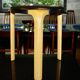 VINTAGE BIRCH AND LEATHER STOOL BY ALVAR AALTO FOR ARTEK