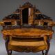 Coiffeuse en noyer Louis Philippe antique, 1860