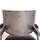Fauteuil lounge en cuir Oscar pour Inno Oy par Harri Korhonen