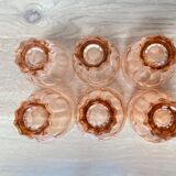 Set de 6 verres Luminarc étoile rose