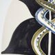 Cup Vide Poche Roger Capron Serpents decor ceramic France 1950