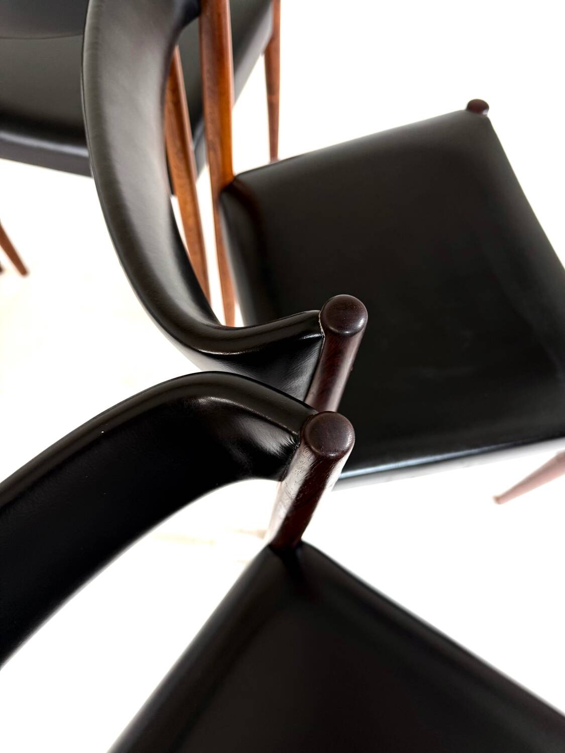 6x vintage Danish chair in Rosewood ‘60