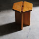 Tabouret de chalet René Martin France 1960