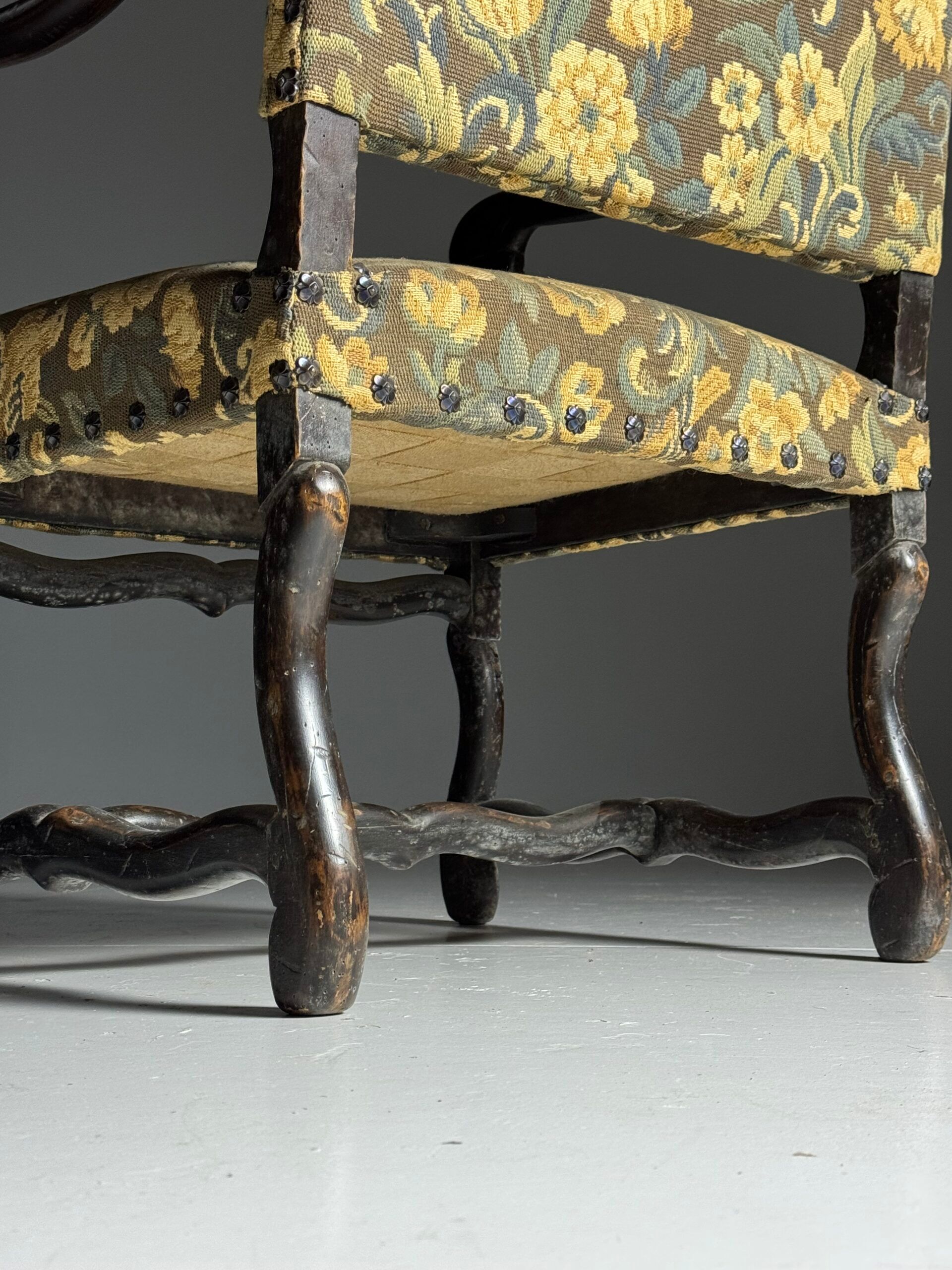 Ensemble de 2 fauteuils Os de Mouton