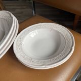 6 Niderviller soup plates