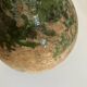19th popular art excavation pottery in glazed earth