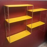 Yellow string shelf gold stud 120x48