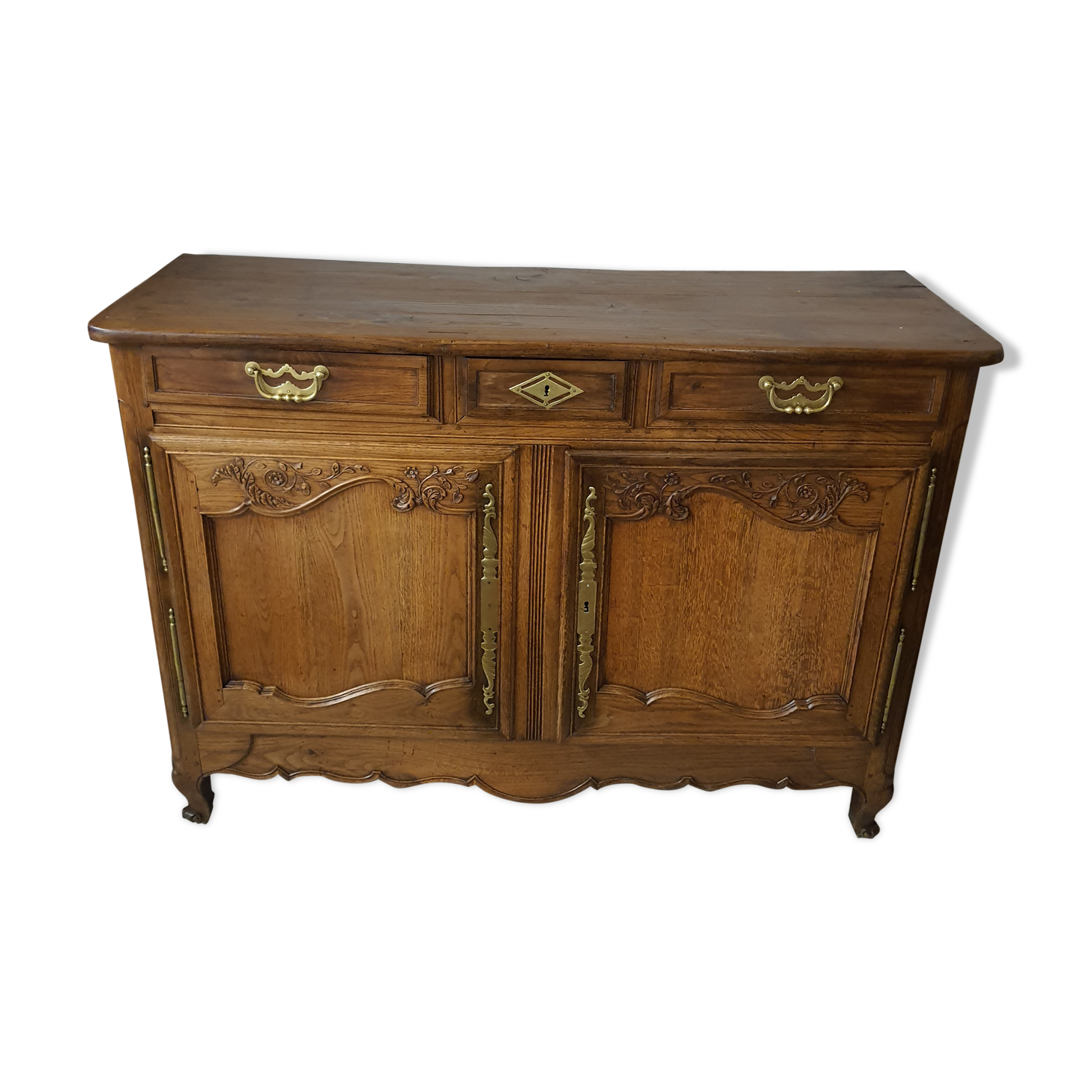 Norman low oak buffet