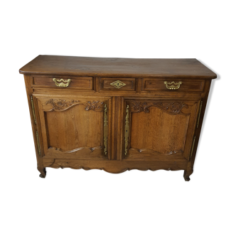 Norman low oak buffet