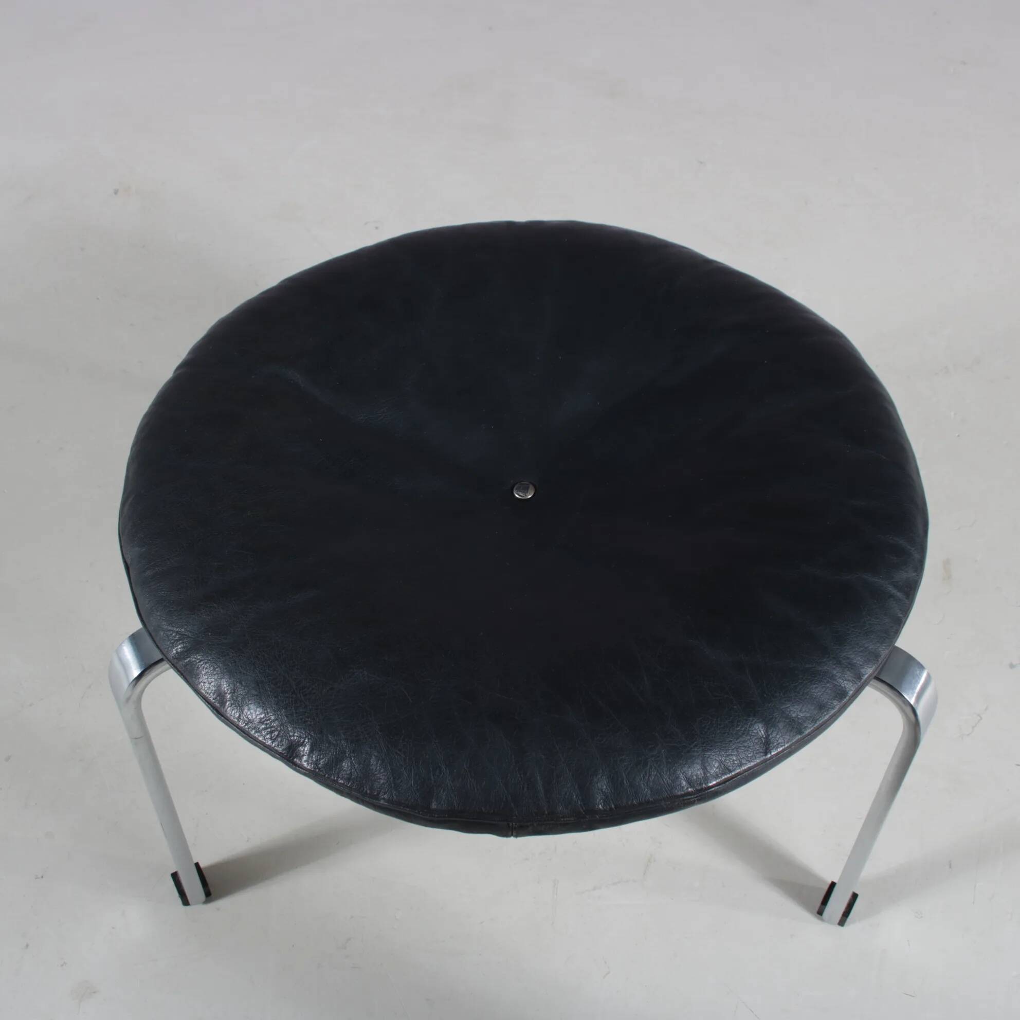 PK33 stool by Poul Kjaerholm for Kold Christensen, Denmark 1980