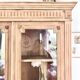 Glass cabinet from the early 20th century.
